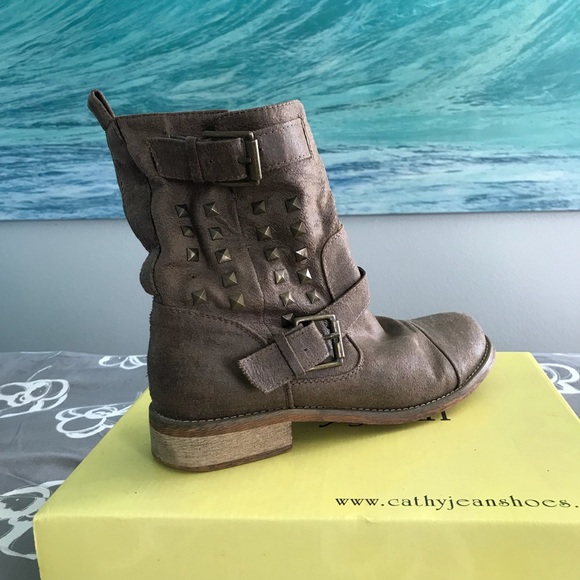 Cathy Jean studded boots - Picture 2 of 4